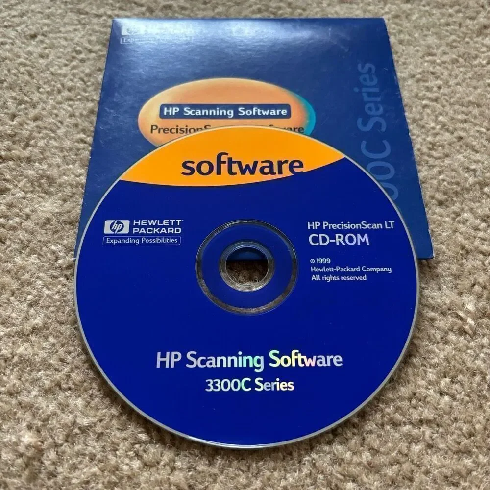 HP 3300C Series PrecisionScan LT Software